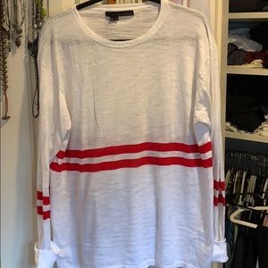 Lightweight cotton sweater